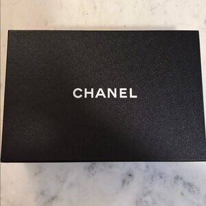 CHANEL Authentic Chanel Shoe Box Black Empty Display, Gift, Storing, EUC